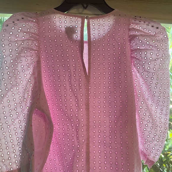 Women’s a new day pink eyelet top - Picture 5 of 5